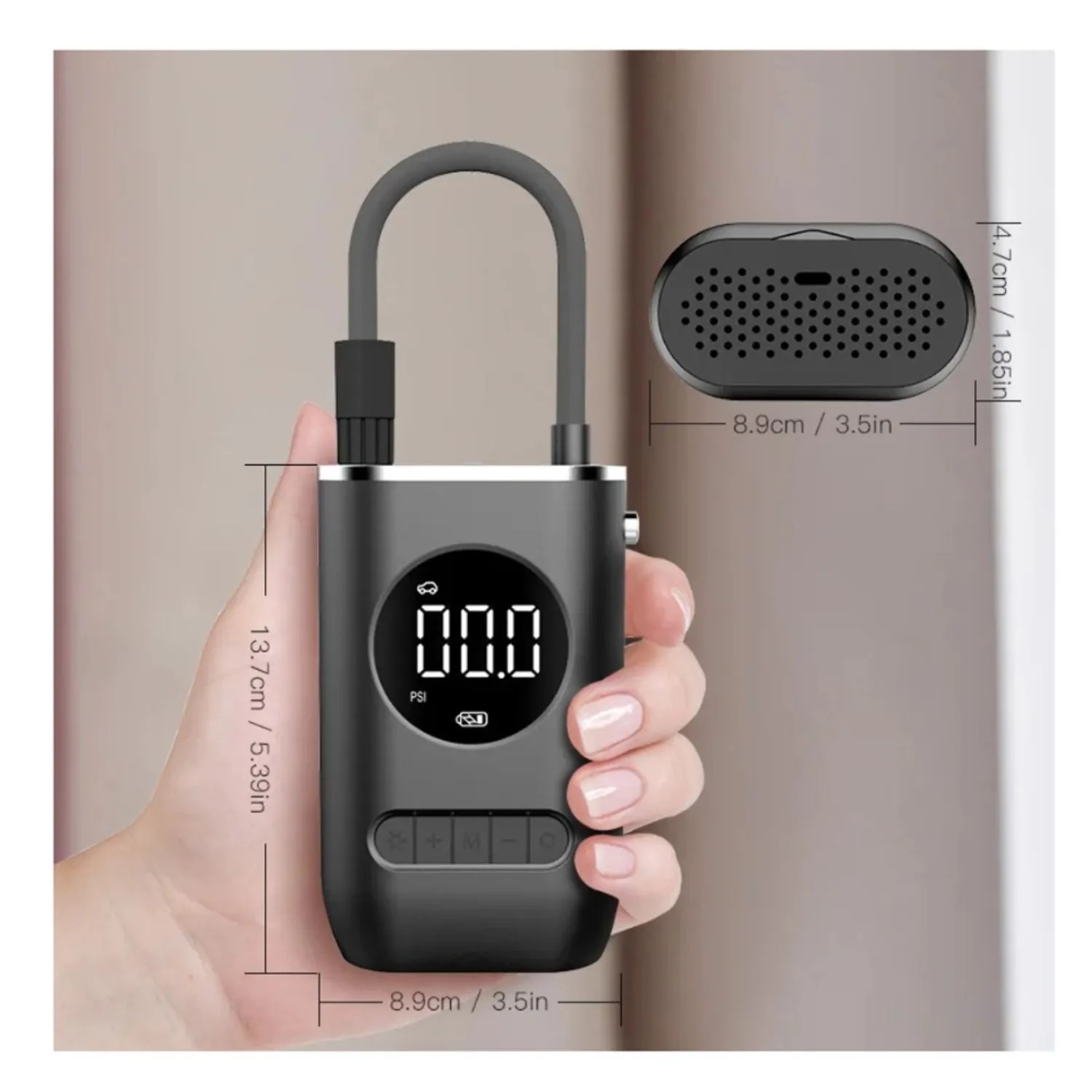 Miniatura 5 de Inflador Portátil De Llantas Auto Moto B